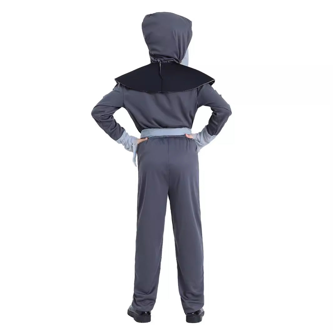 Children's horror themed party Halloween role-playing cosplay costume dress up