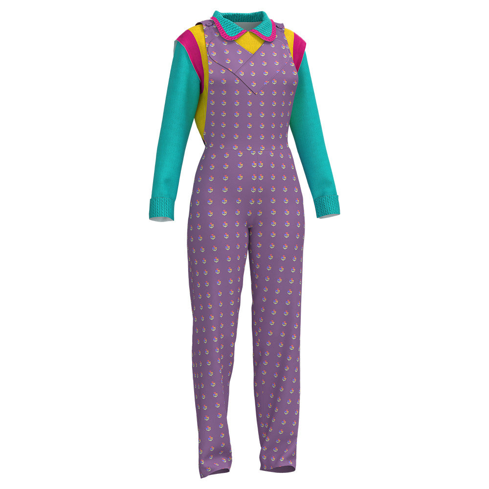 Gorgeous New Stranger Things 5 Cosplay Costume Halloween Children's Performance Costume Role Play Clothing
