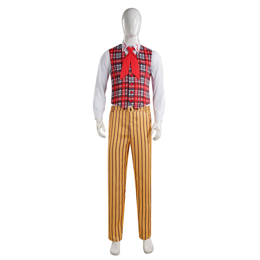 Doctor Who Costume Colin Baker Cosplay Coat Halloween Costume Role Play Outfit