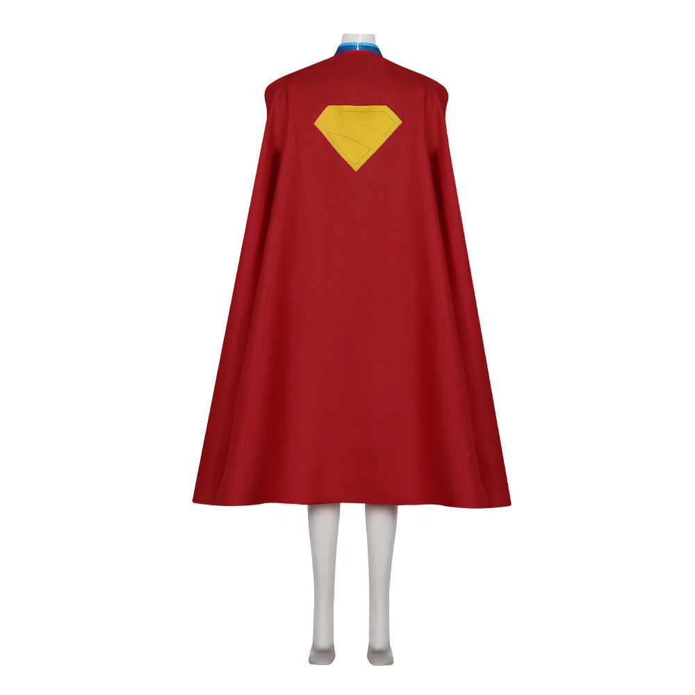 Adult Halloween Supergirl Cosplay Costume – Tomorrow's Daughter Stage Performance Outfit