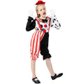 Clown Costume for Girls Festival COS Party Outfit, Children's Performance Wear, Kids Stage Costume, Halloween Clothing