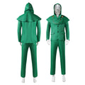 Avengers 5 Doctor Doom Green Hooded Cape Cosplay Marvel Movie Halloween Costume