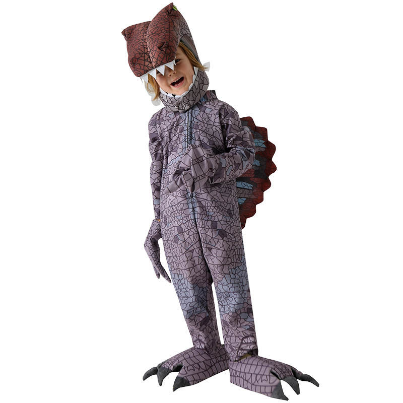 Halloween Children's Day Party Performance Costume Jurassic World Spinosaurus Cosplay Costume Cute Dinosaur Animal Costume