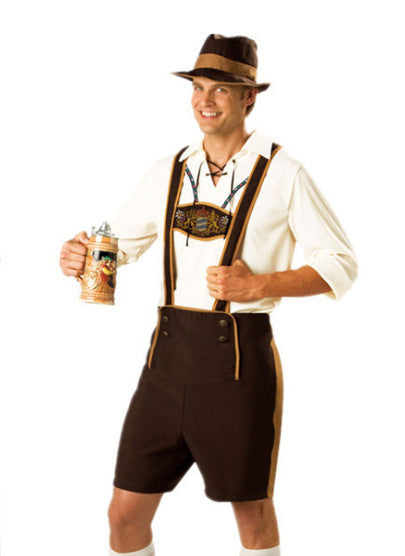 Halloween Children's German Beer Costume Children's Performance Costume for June 1st Vintage Parent-Child OutfitTraditional Clothing