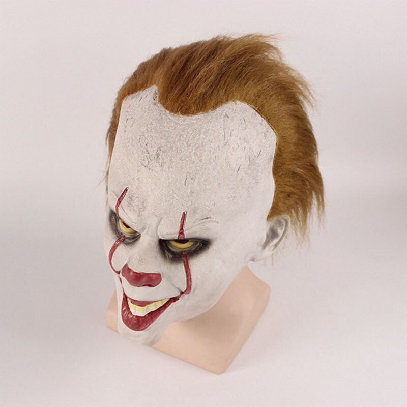 Halloween Joker Pennywise Masker Stephen King Het Hoofdstuk Twee 2 Horror Cosplay Latex Maskers Clown Party Kostuum Prop