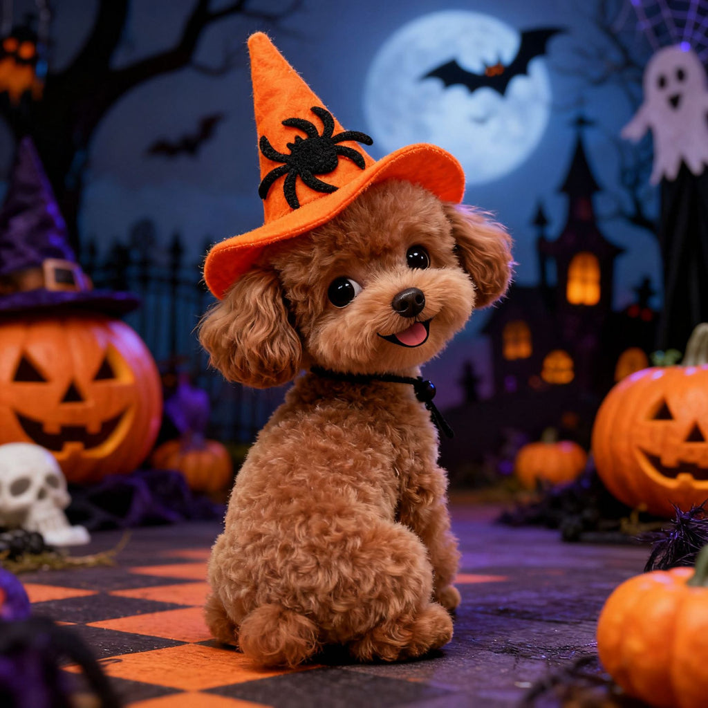 Pet Halloween Hat Creative Pumpkin Devil Spider New Stock  Rabbit Pet Dog