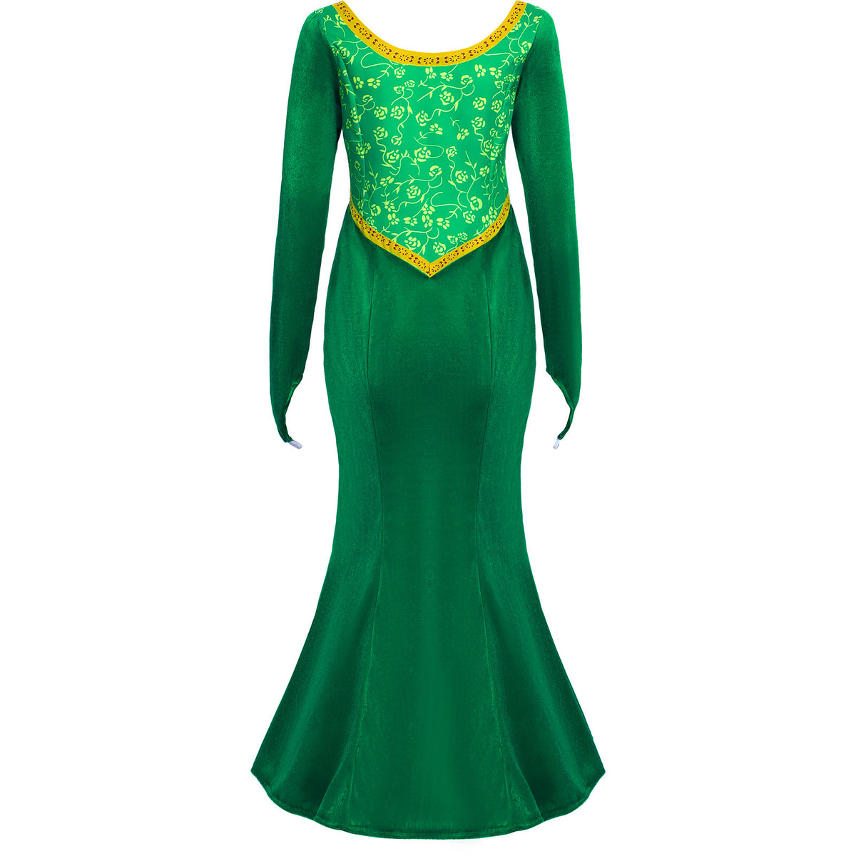 Adult Halloween Princess Fiona Shrek Cosplay Costume – Monster Slayer Long Performance Dress