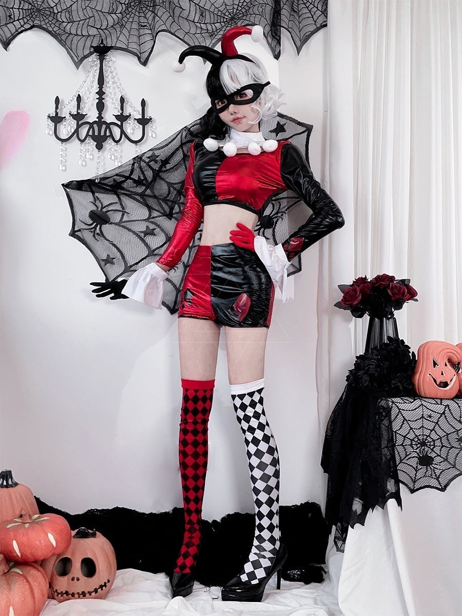Adult Halloween Ugly Girl Cosplay Costume – Magic Beast Trainer Funny Outfit