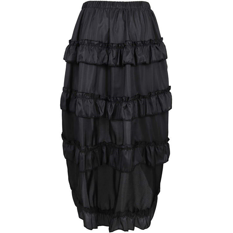 Adult Halloween Pirate Folk Dance Performance Skirt – Street Dance Stage Costume