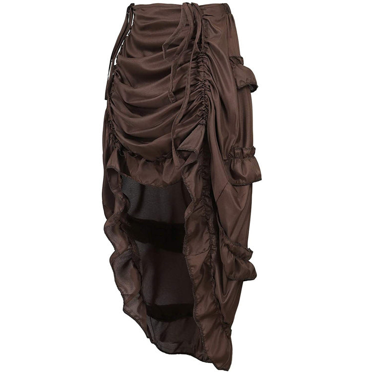 Adult Halloween Pirate Folk Dance Performance Skirt – Street Dance Stage Costume