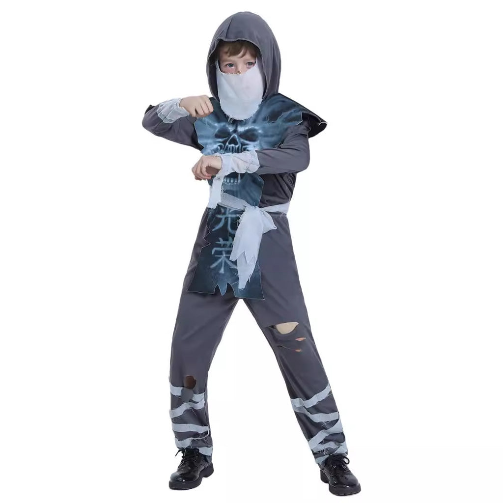 Children's horror themed party Halloween role-playing cosplay costume dress up