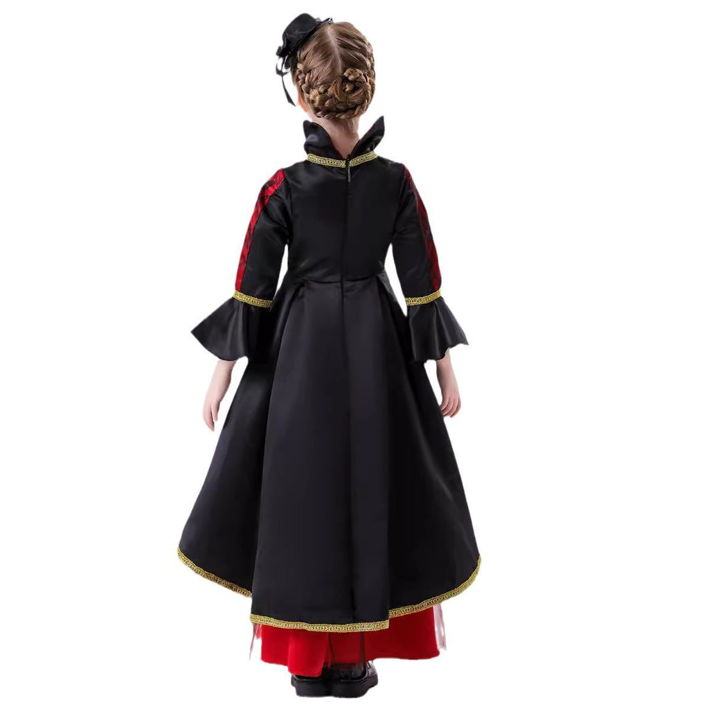 Fashion Style Vampire/Demon/Witch/Princess Theme Sleeveless  Halloween Costume  Dress  Children's Costume