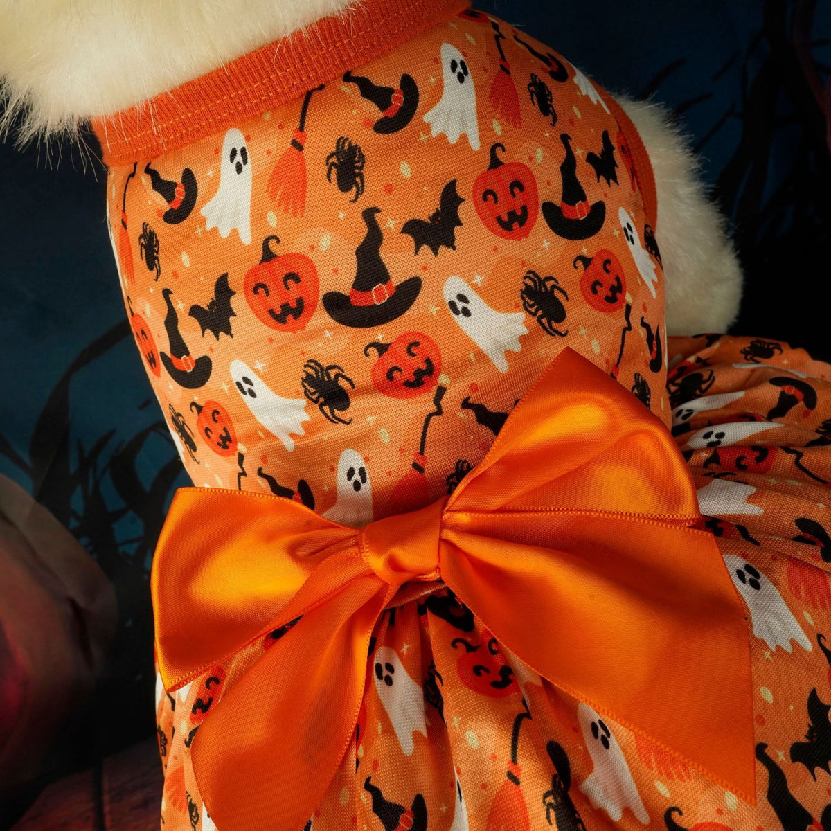 Pet Halloween Costume for Dogs, Pumpkin and Bat Design, New Fashion Dog Clothes