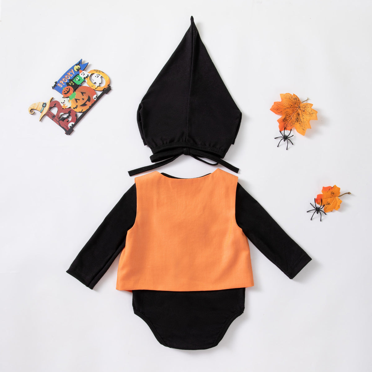 Special Supply Baby Boy Halloween Party Costume Gentleman Suit Festival Atmosphere Hat Bow Tie Set