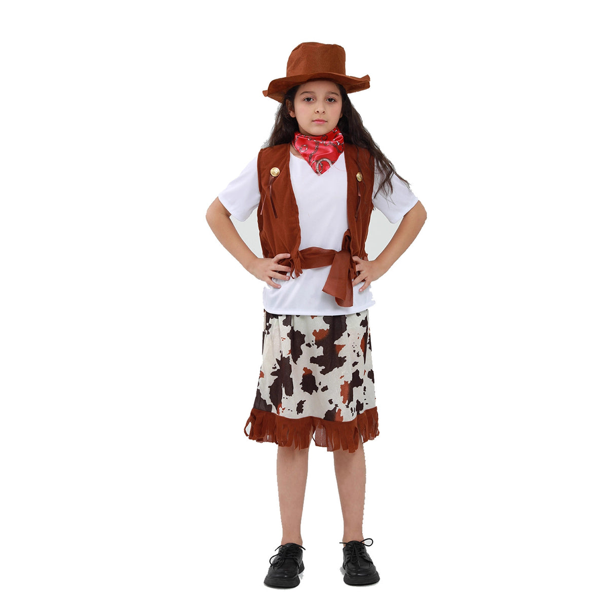 Cosplay Costume Children's Halloween Outfit Carnival Cowboy Costume Festival Party Stage Performance Wear
