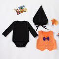 Special Supply Baby Boy Halloween Party Costume Gentleman Suit Festival Atmosphere Hat Bow Tie Set