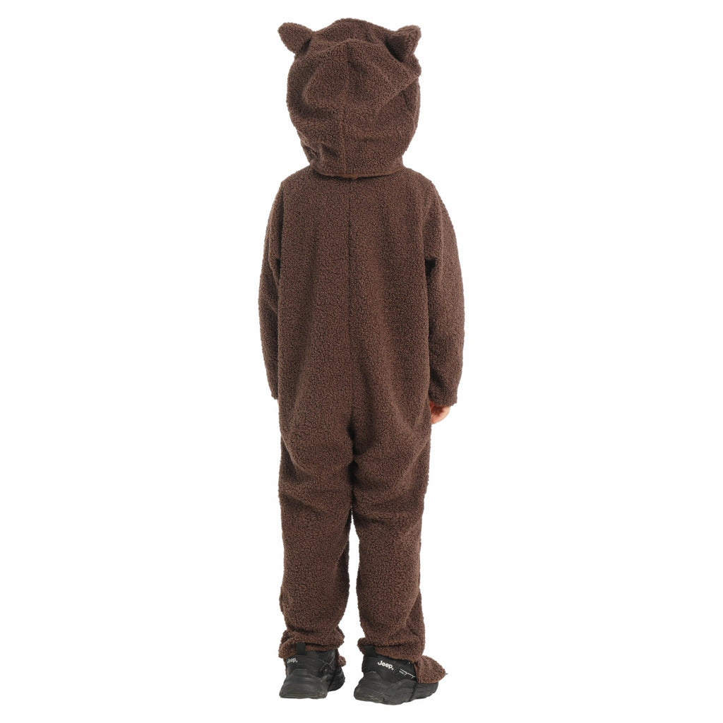 Halloween Children's Performance Costume Animal Brown Wolf Role Play Cosplay Costume School Stage Performance Wear