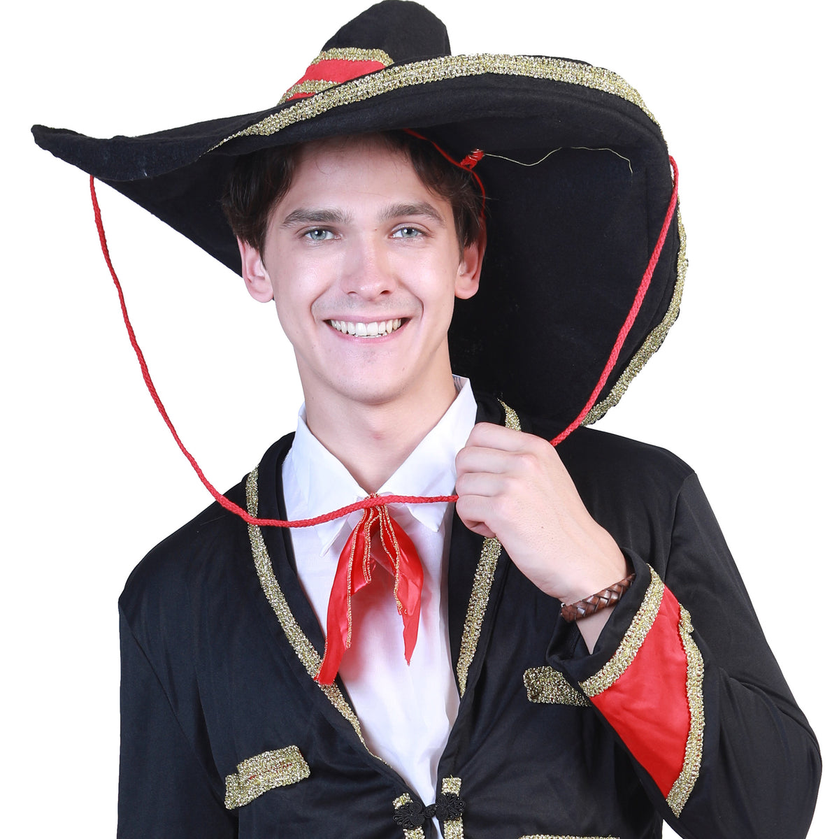 Adult Halloween Day of the Dead Masquerade Costume – Mexican Character Stage Outfit