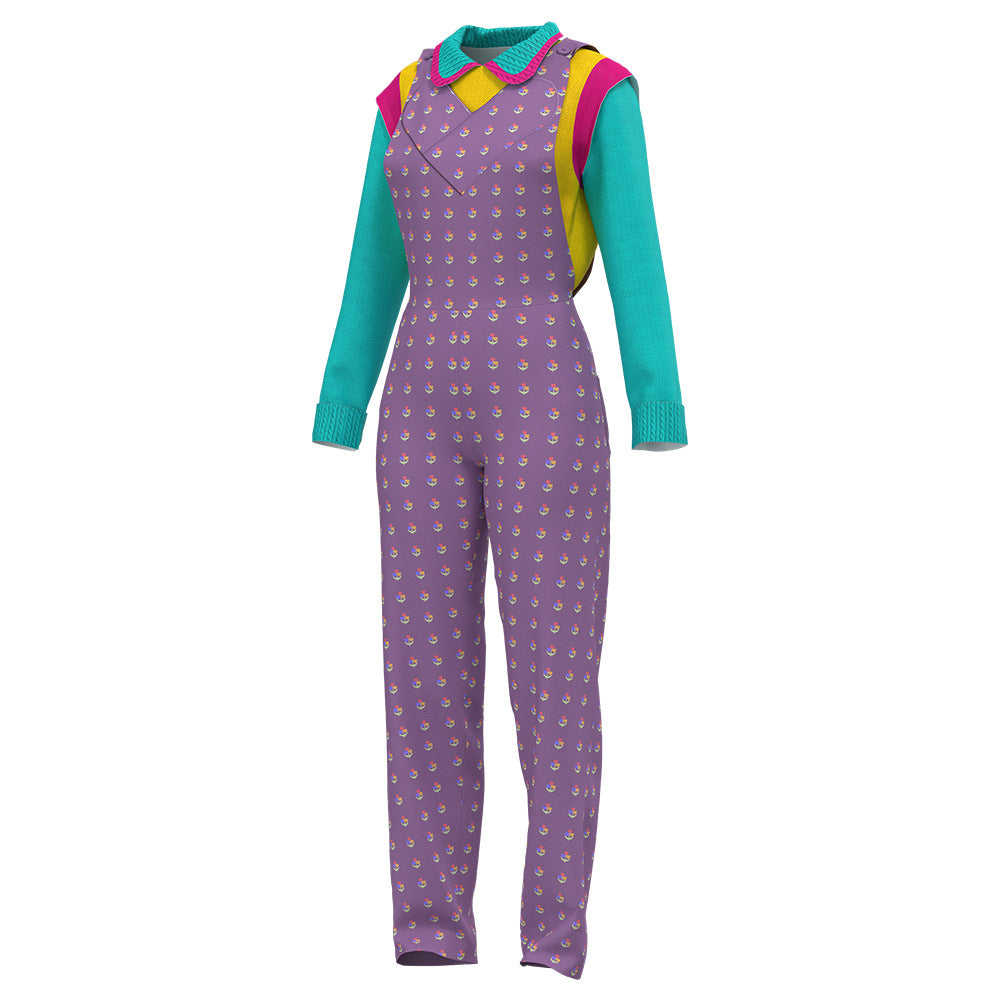 Gorgeous New Stranger Things 5 Cosplay Costume Halloween Children's Performance Costume Role Play Clothing
