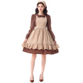 Halloween Costume Adult Cinderella Maid Dress Stage Performance Farm Country Maid Poorer Class Clothing