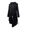Punk Rock Gothic Medieval Halloween Hacker Cosplay Coat for Men