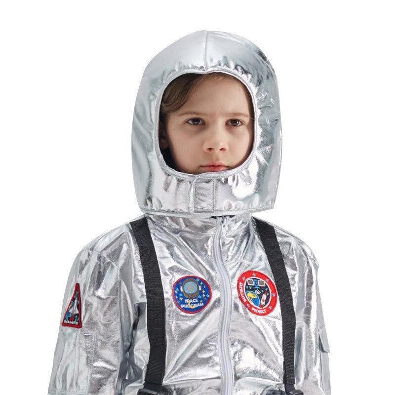 Halloween Space Suit Costume for Men, Women, Couples, Kids - Astronaut Cosplay Outfit for Stage Performance