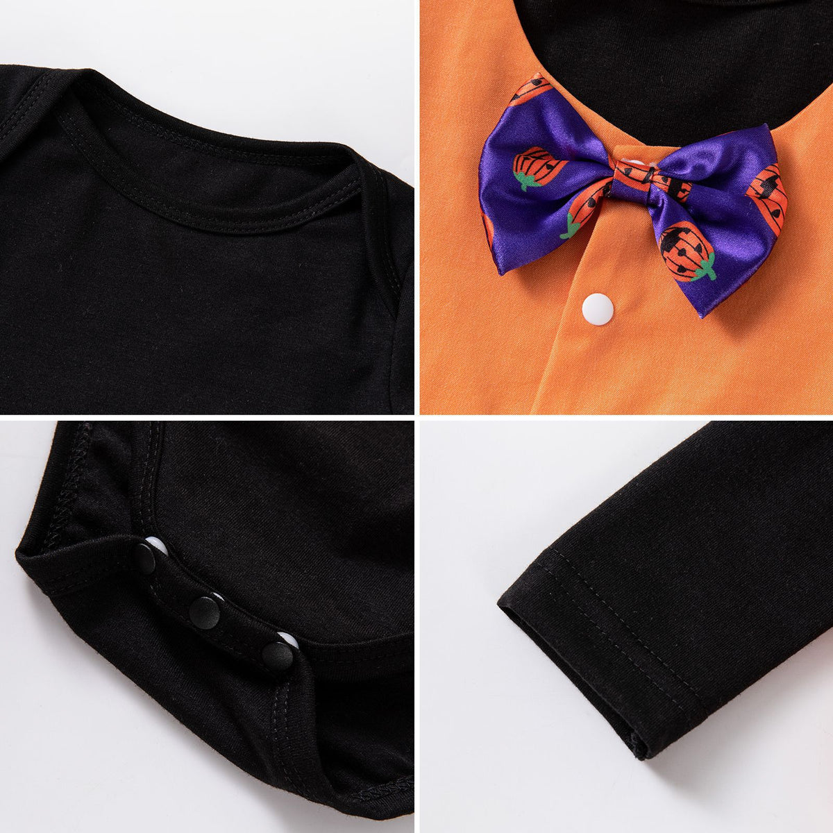 Special Supply Baby Boy Halloween Party Costume Gentleman Suit Festival Atmosphere Hat Bow Tie Set
