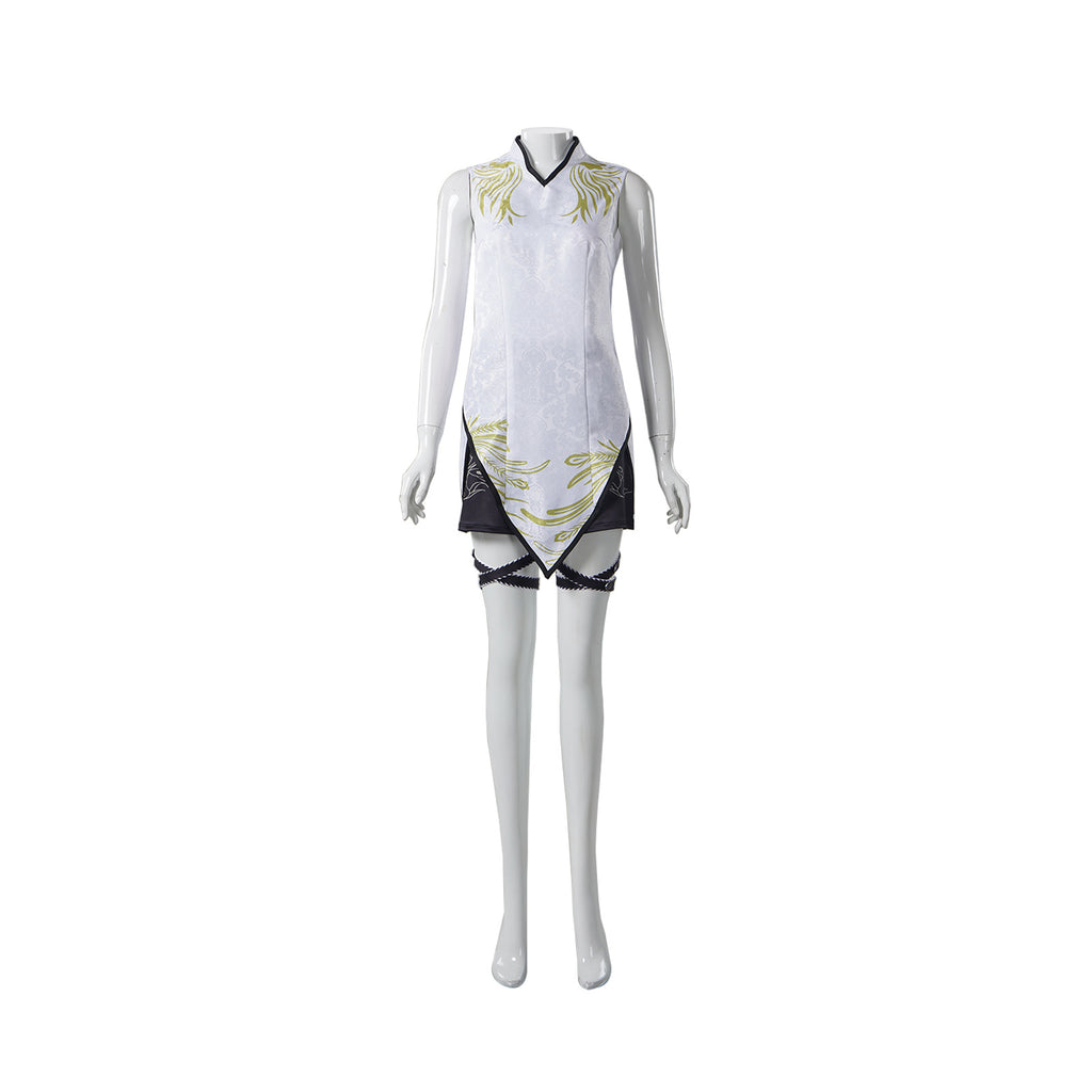 Halloween Costume Cosplay Iron Fist Ling Xiaoyu Style Outfit Cosplay Anime Character Role Play Ling Xiaoyu
