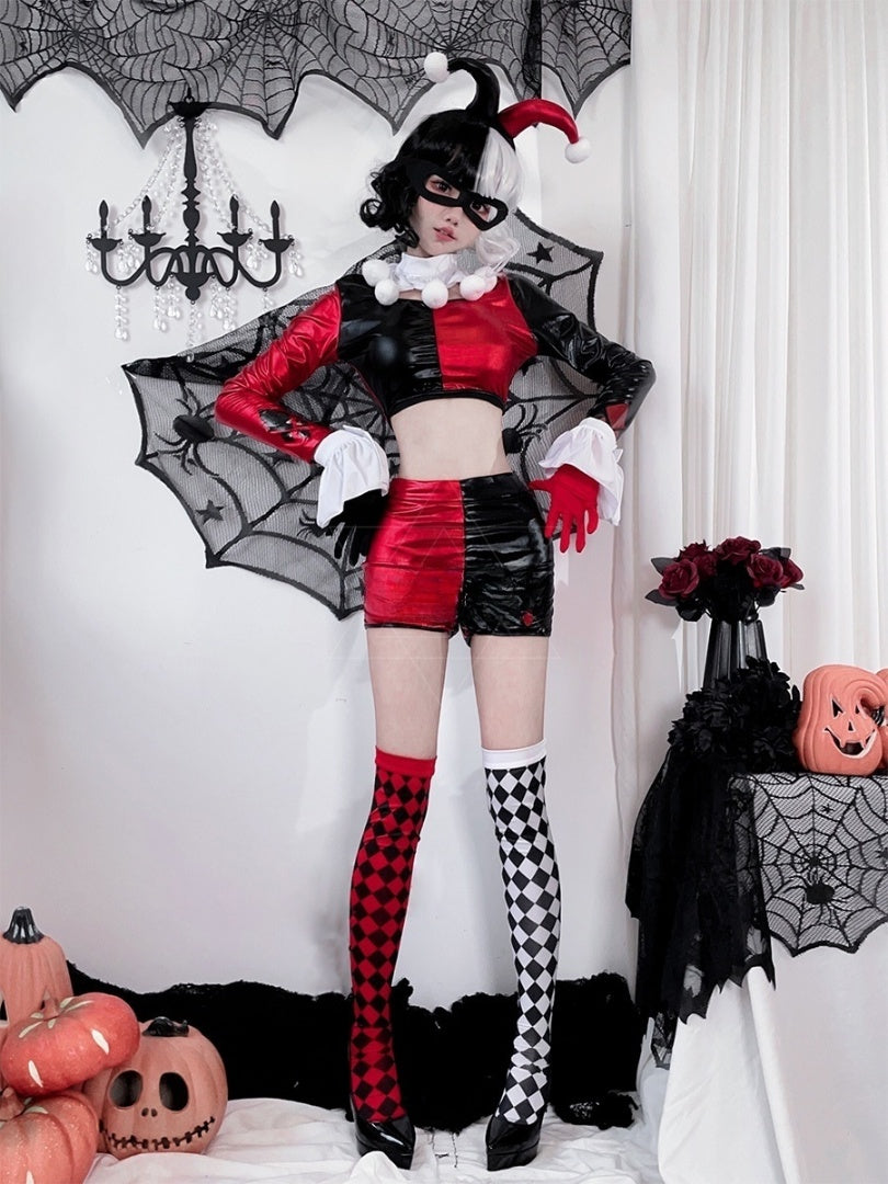 Adult Halloween Ugly Girl Cosplay Costume – Magic Beast Trainer Funny Outfit