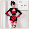 Adult Halloween Ninja Samurai Costume – Japanese Masked Stage Performance Outfit