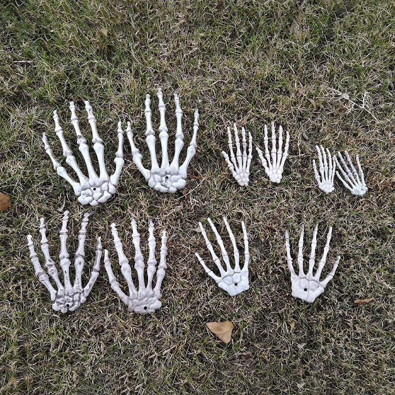 Halloween Skeleton Ghost Hand Claw Trick Prop – Horror Room Escape Bar Decoration