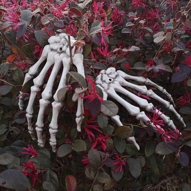 Halloween Skeleton Ghost Hand Claw Trick Prop – Horror Room Escape Bar Decoration