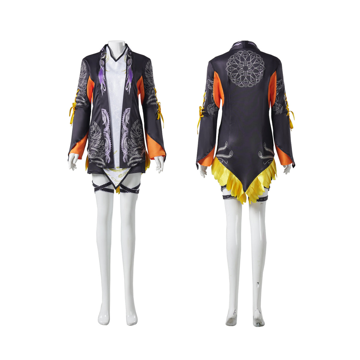 Halloween Costume Cosplay Iron Fist Ling Xiaoyu Style Outfit Cosplay Anime Character Role Play Ling Xiaoyu