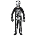 Children's New High-End Glow-in-the-Dark Horror Skull Skeleton Costume for Halloween Party Cosplay Clothing