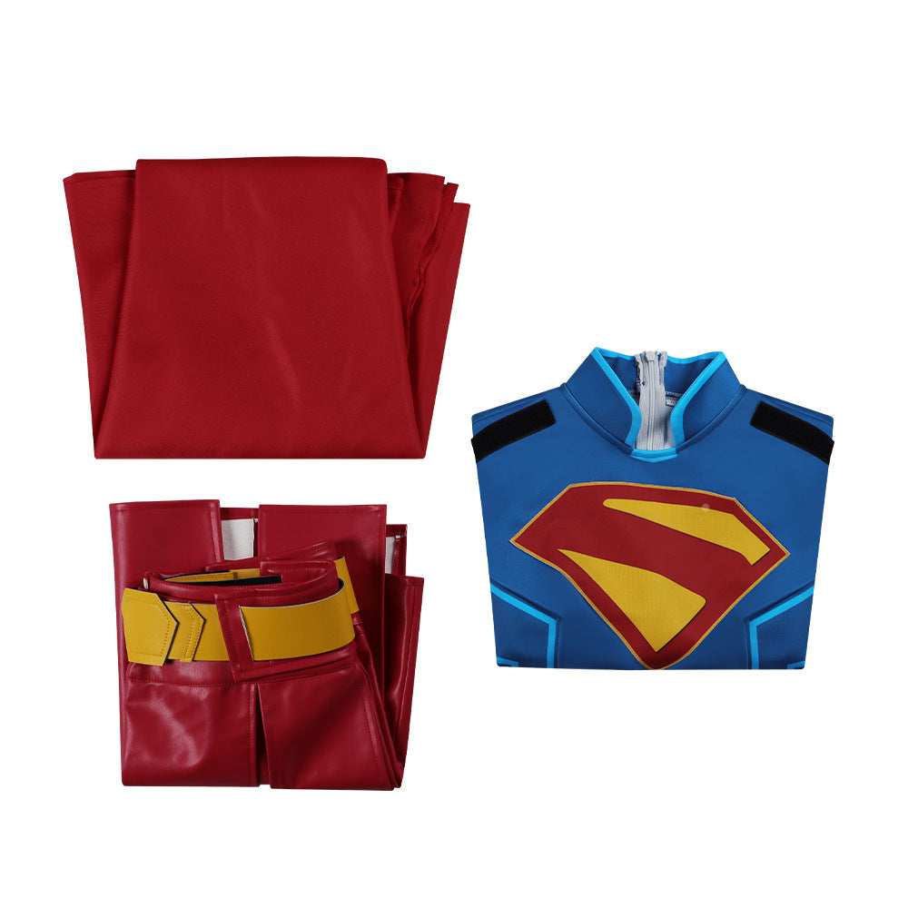 Adult Halloween Supergirl Cosplay Costume – Tomorrow's Daughter Stage Performance Outfit