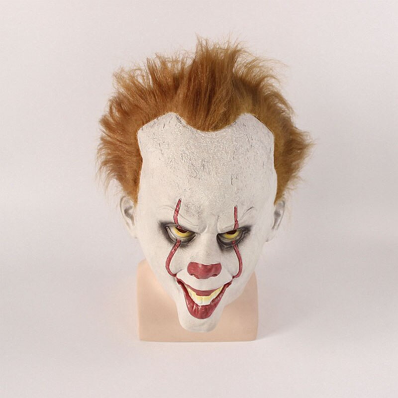 Halloween Joker Pennywise Masker Stephen King Het Hoofdstuk Twee 2 Horror Cosplay Latex Maskers Clown Party Kostuum Prop