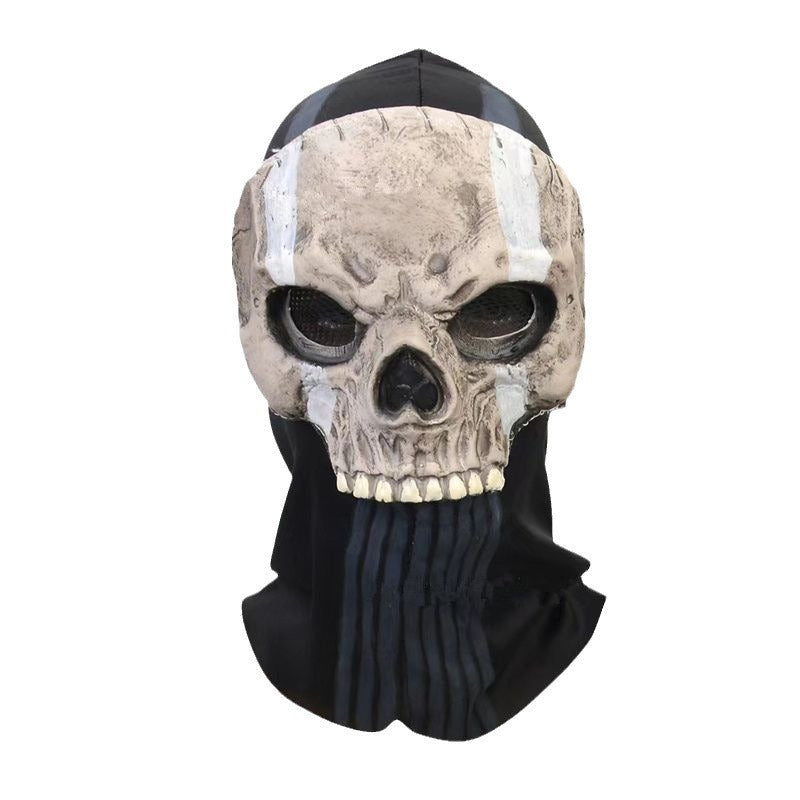 Halloween Call of Duty MWII Skull Tactical Mask – Cosplay Game Party Prop