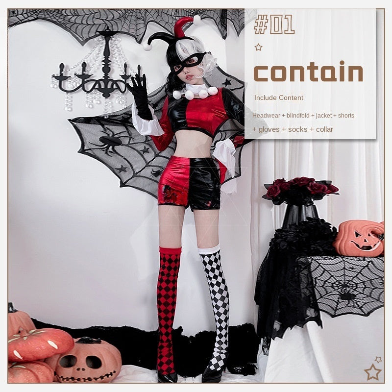 Adult Halloween Ugly Girl Cosplay Costume – Magic Beast Trainer Funny Outfit