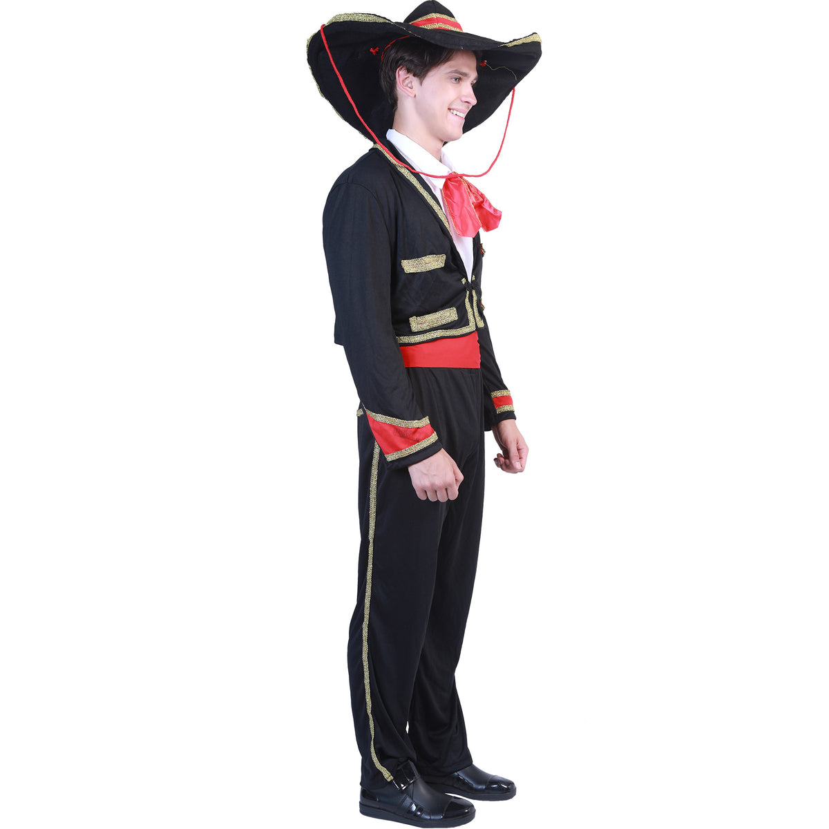 Adult Halloween Day of the Dead Masquerade Costume – Mexican Character Stage Outfit