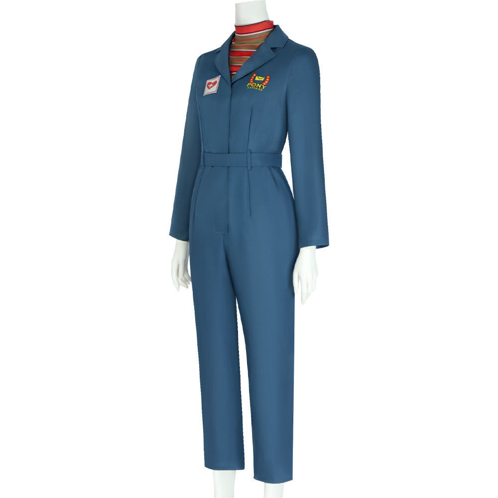 Silent Fate Anya Female Crew Cosplay Costume Halloween Horror Funny Mouthwashing Uniform