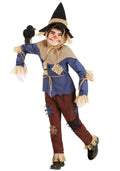 Halloween Costume Wizard of Oz Scarecrow Cosplay Children Adult Parent-Child Drama Performance Outfit