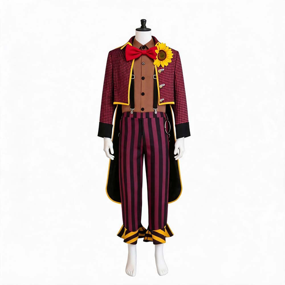 Joker Cosplay Costume from Dead by Daylight, Full Set Halloween Role Play Outfit