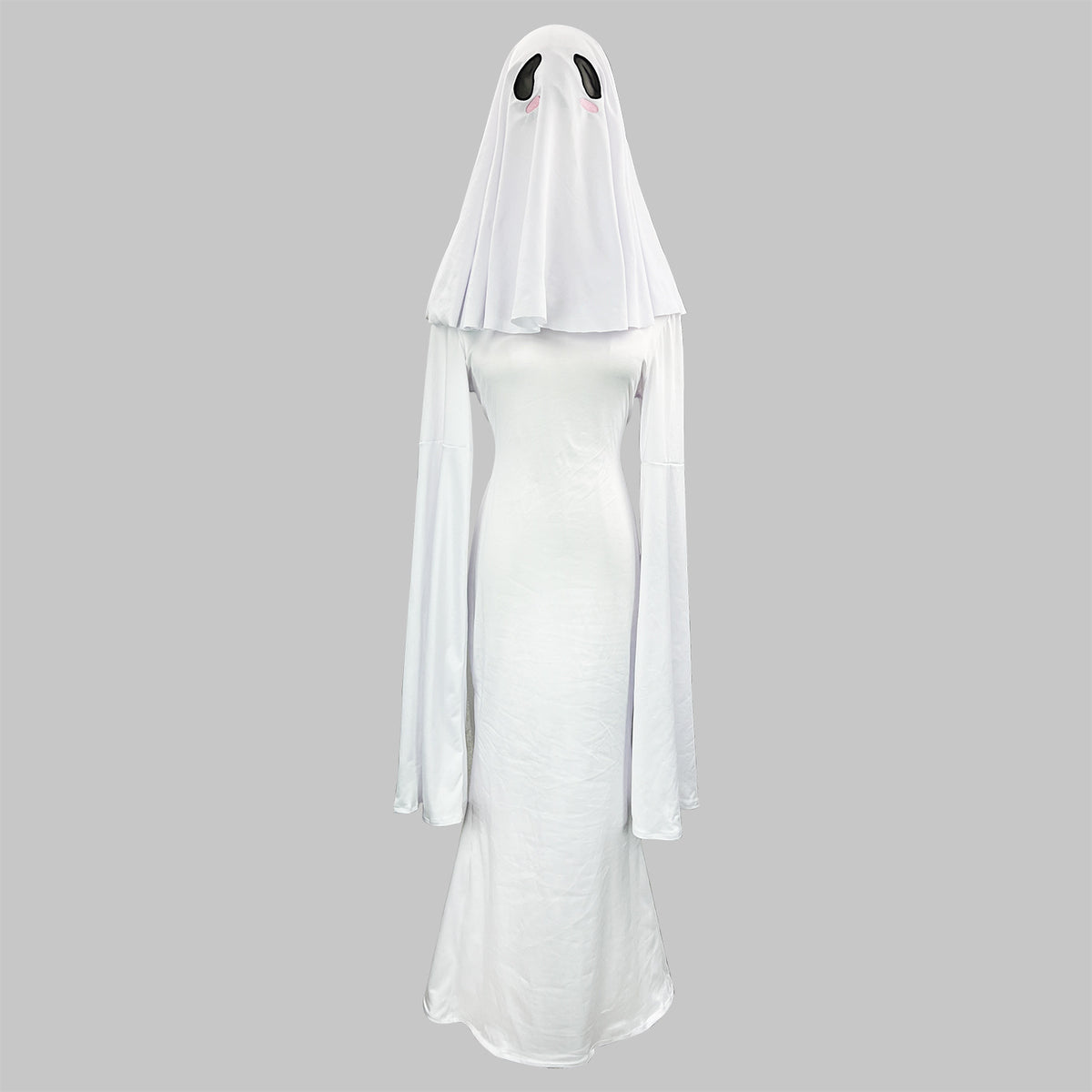 Women's Halloween Ghost Cosplay Dress – Cute Female Stage Performance Costume