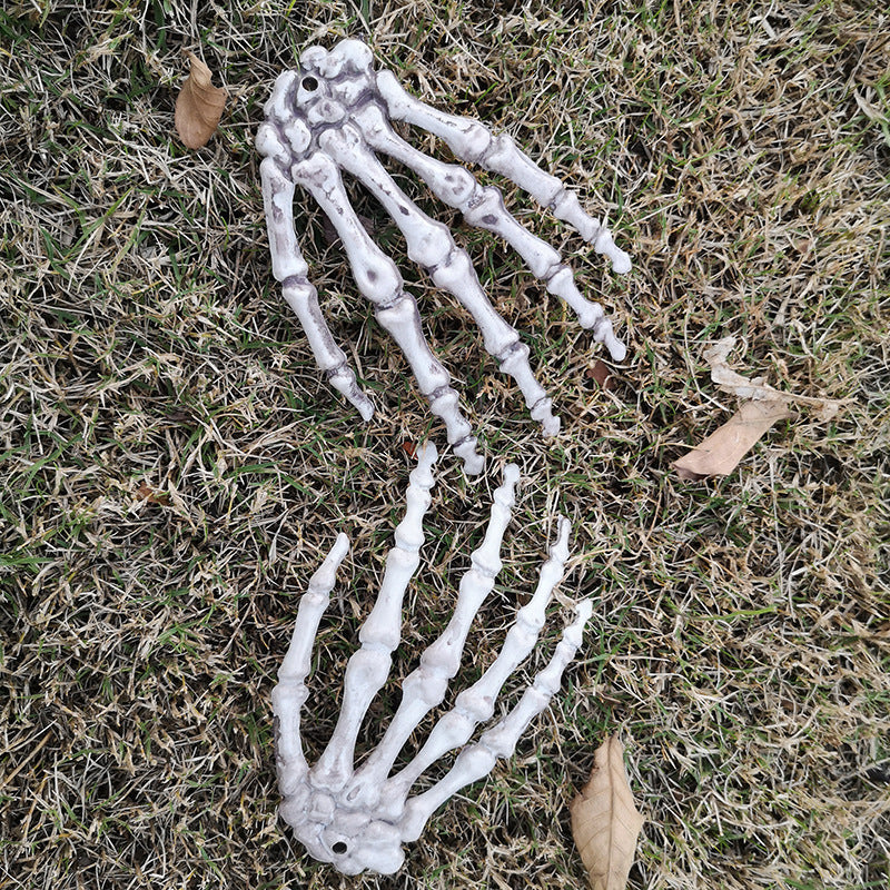 Halloween Skeleton Ghost Hand Claw Trick Prop – Horror Room Escape Bar Decoration