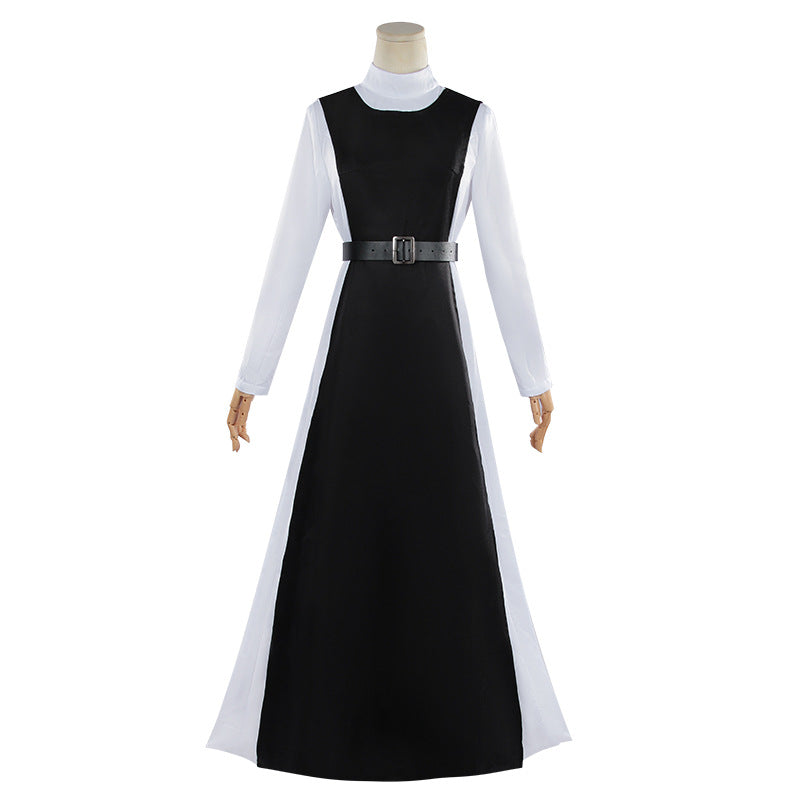 Women's Halloween Virgin Mary Cosplay Costume – Religious Character Dress