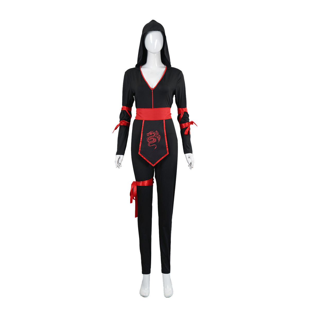 New Halloween Adult Women's Ninja Cosplay Costume Black Uniform Stage Performance Outfit