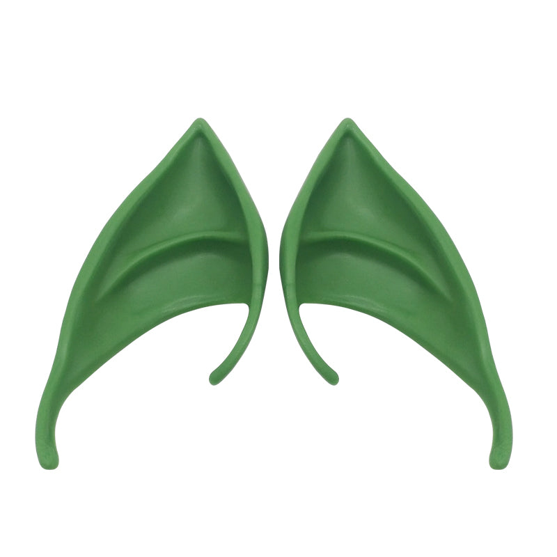 1 Pair Halloween Party Elven Elf Ears Pointed Anime Fairy Cosplay Costumes Vampire Soft Christmas Party Mask