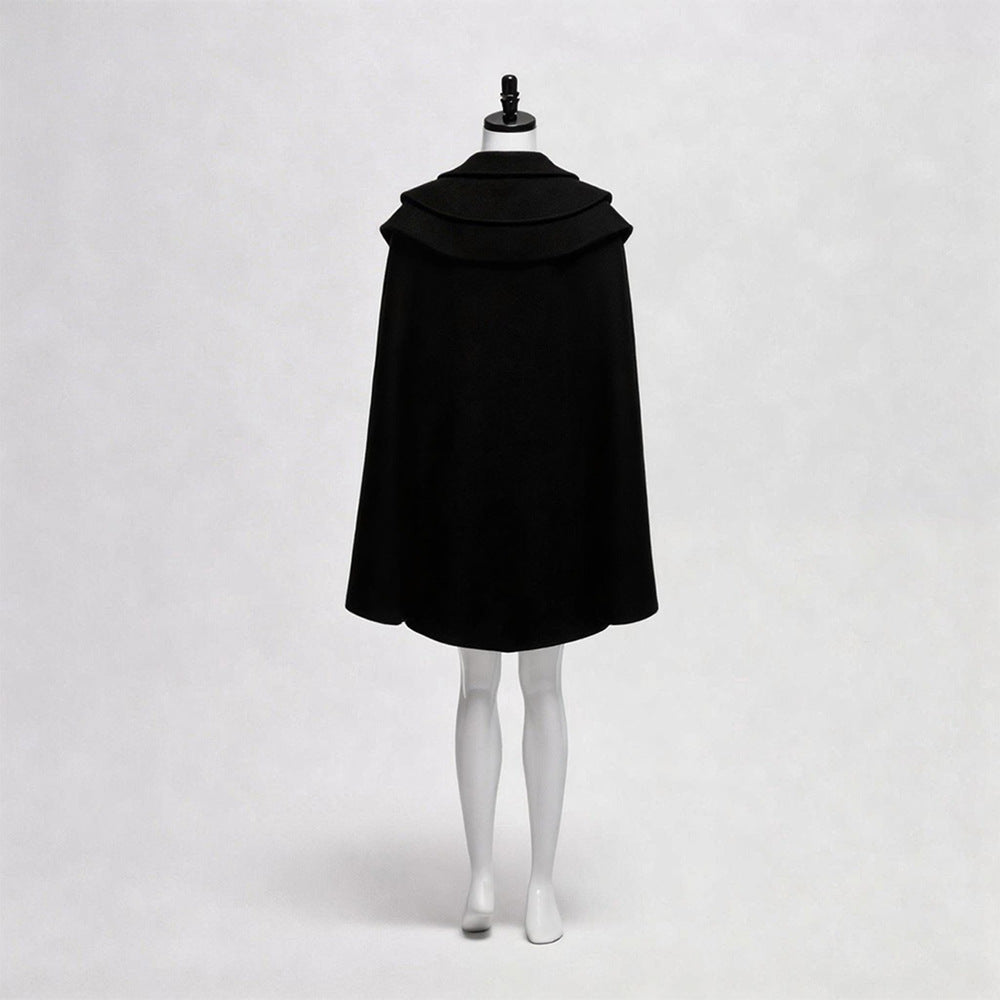 Gothic Tied Cloak, Halloween Vampire Wizard Knight Cosplay Costume Cape