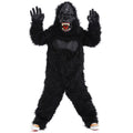 Kids Halloween King Kong Gorilla Plush Costume – Monster Animal Parent-Child Party Outfit