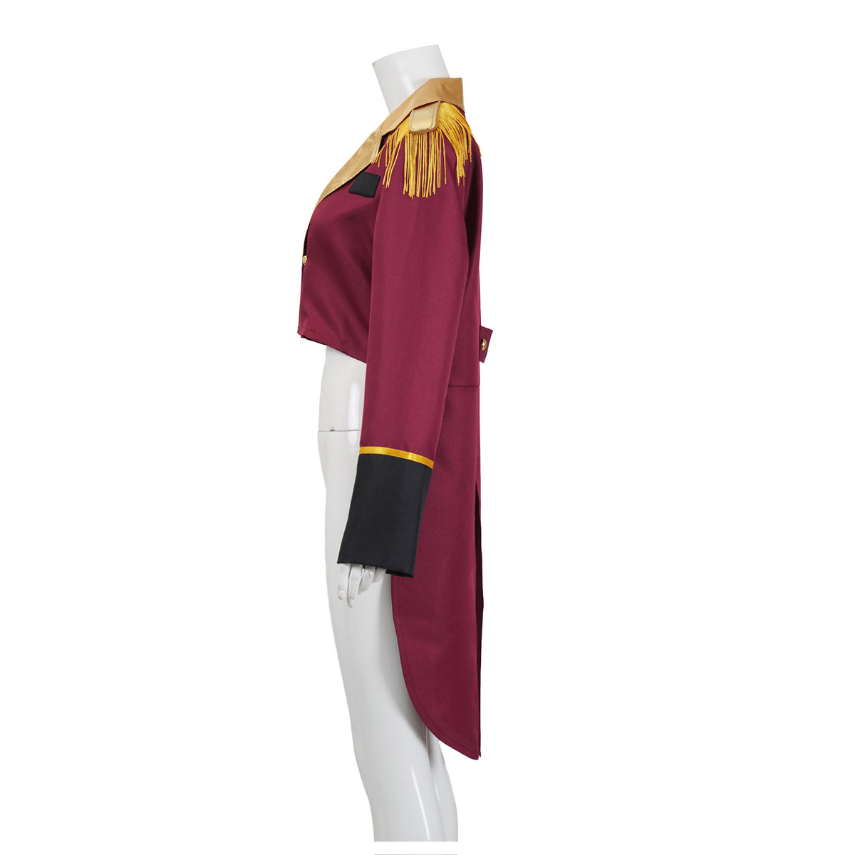 Halloween Circus Ringmaster Costume Coat Medieval Vintage Royal Prince Cosplay